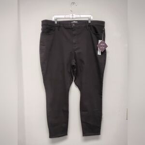 Womens Black Skinny Jeans Size 22 #358-362